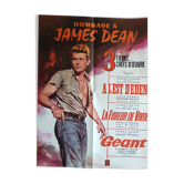 Affiche de cinema Hommage a James Dean  60x80