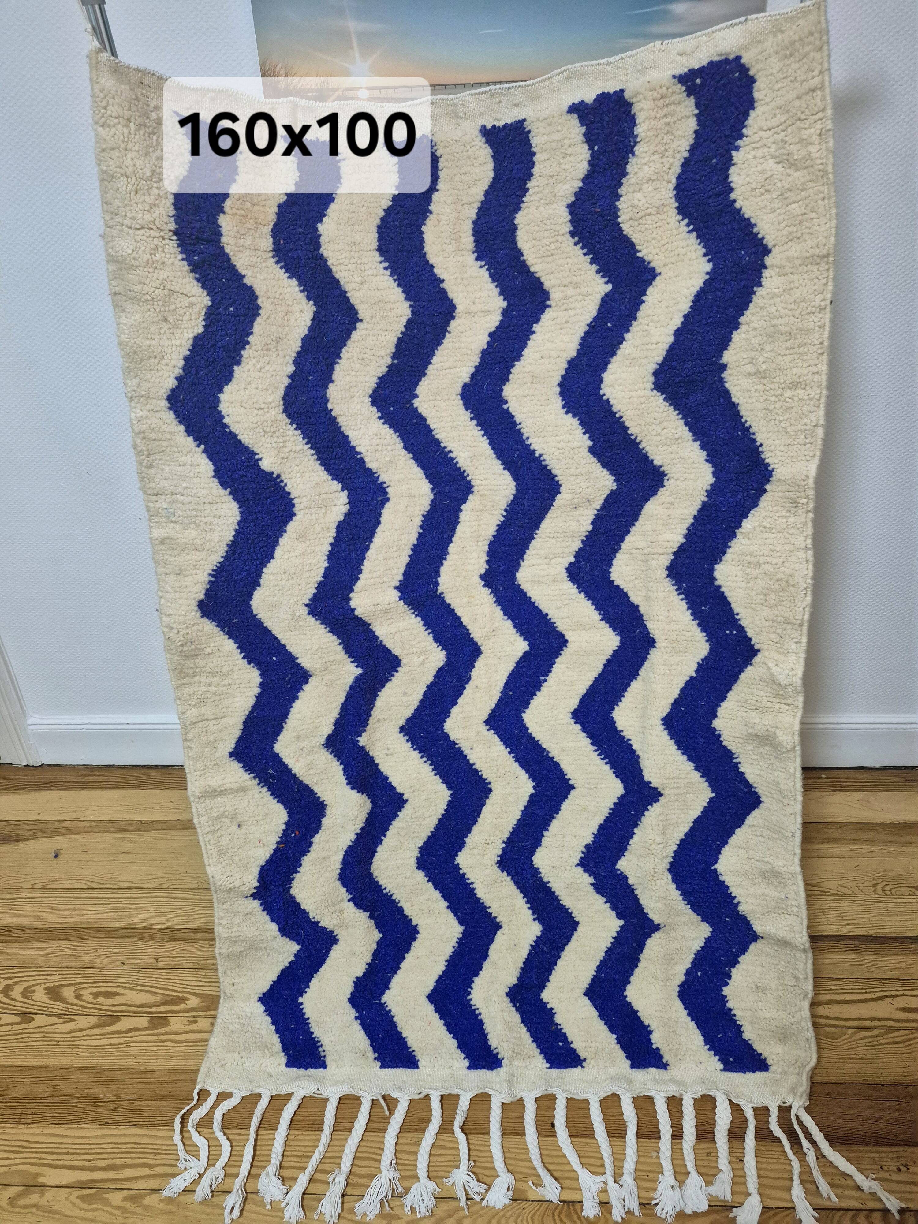 Authentic artisanal Berber rug