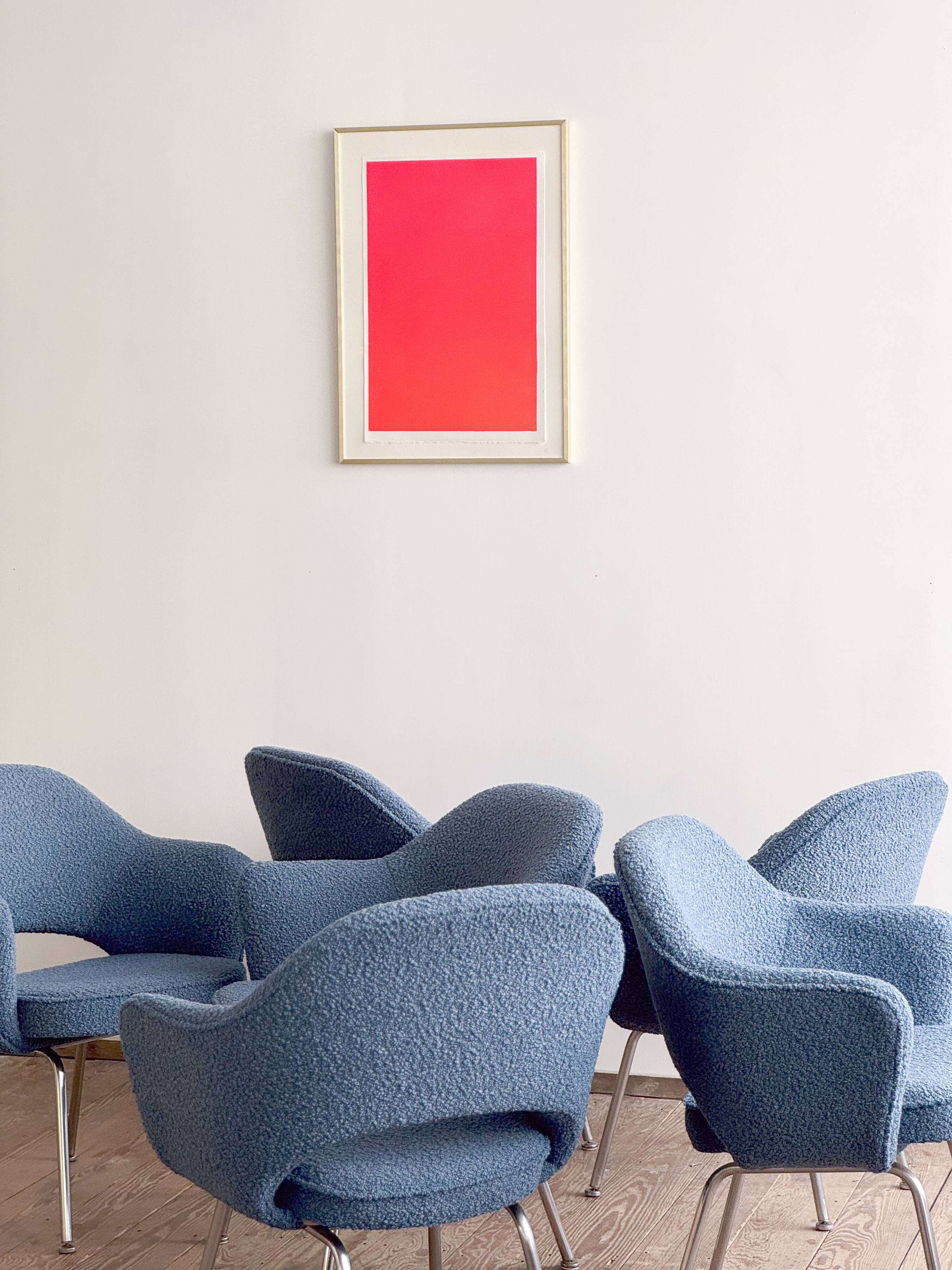 Ensemble de 6 chaises Executive vintage par Eero Saarinen pour Knoll, 1940