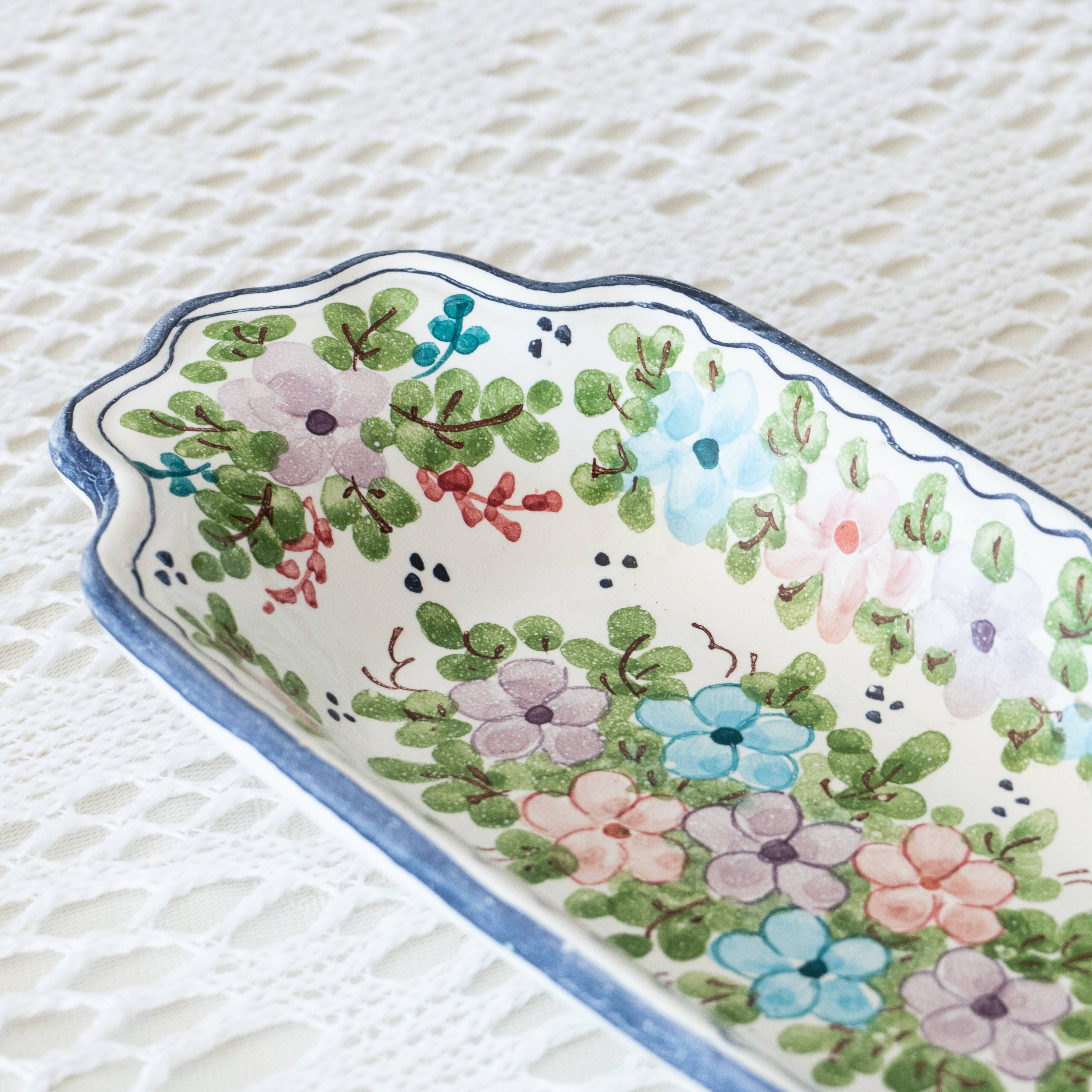 Handmade Azulejo soap dish from Seville