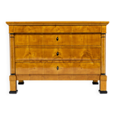 Biedermeier commode in birch veneer 1820-1830