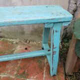 Banc en bois banc de ferme patine ancienne