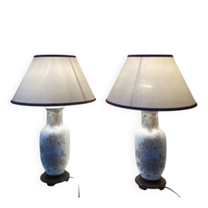 lampes Asiatique en faïence