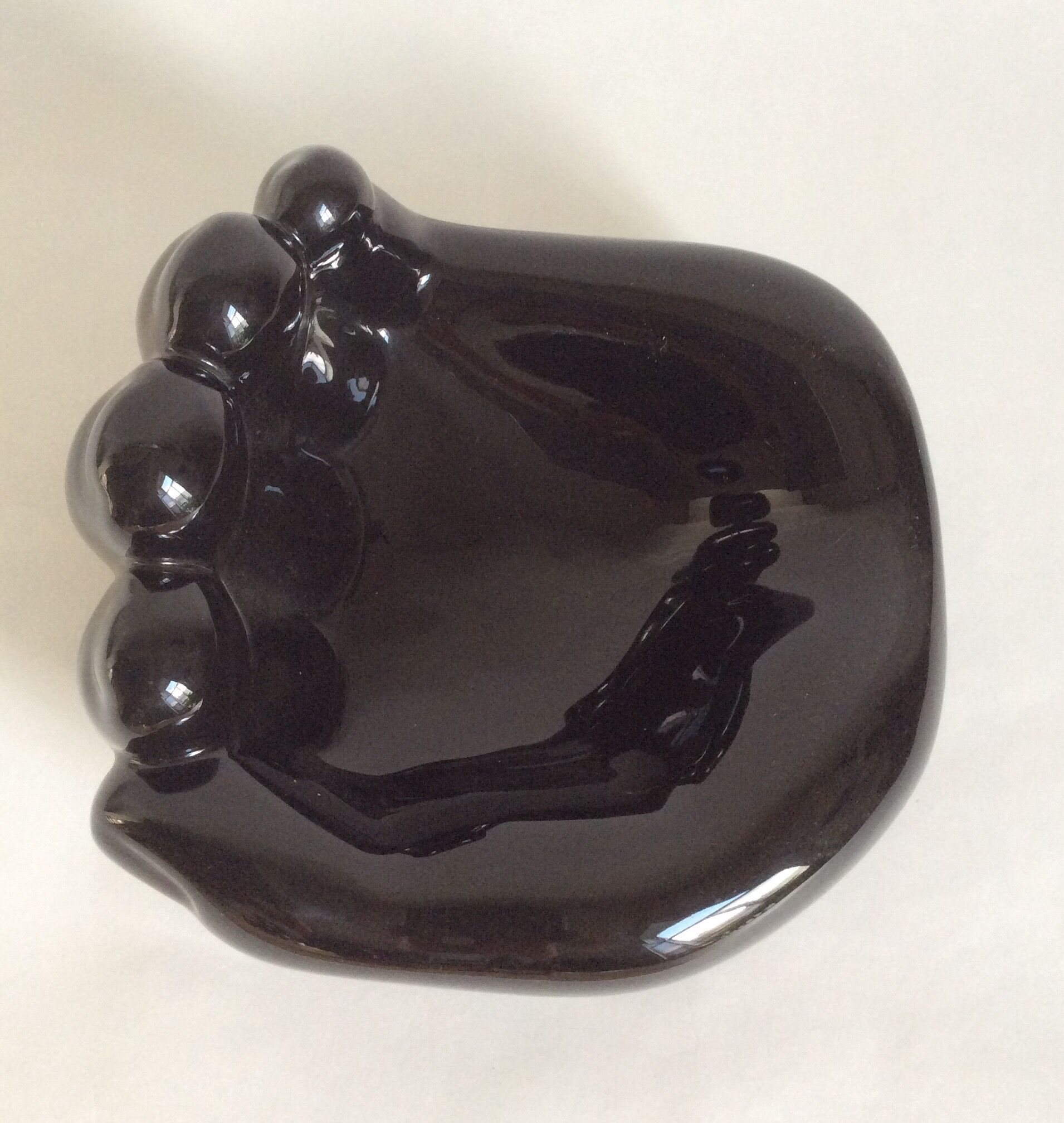 Black pocket hand ceramic, 60/70