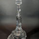 Crystal candlestick Christ "Sacred Heart"