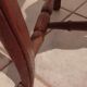 Antique mulched armchair