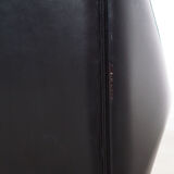 Leather armchair, Danish design, 1970s, production: Denmark