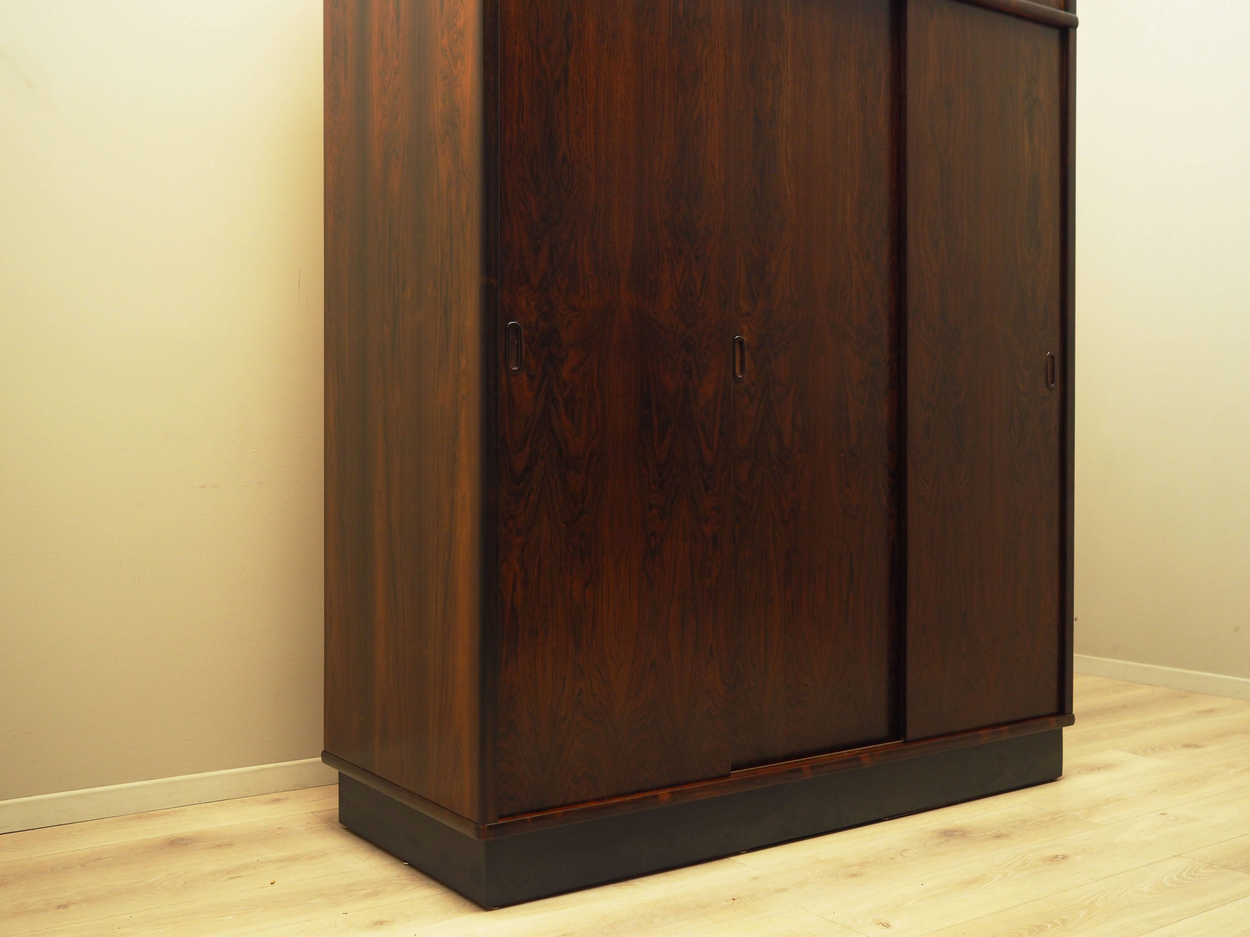 Rosewood wardrobe, Danish design, 1970s, production: Denmark