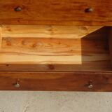 Simple walnut chest of drawers
