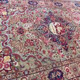 Nice old Persian kirman carpet wash 138x203 cm