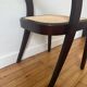 Chaise gondole cannage Baumann