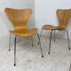 3107 dining chairs by Arne Jacobsen for Fritz Hansen