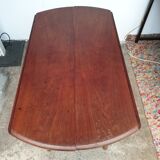 Old mahogany-shuttered round table