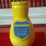 Vintage orangina straw holder