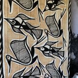 Large vintage khorogo canvas