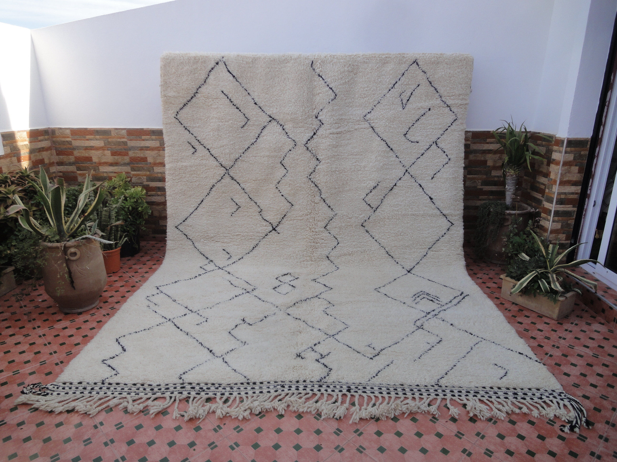 Carpet Beni Ourain 335 x 248 cm