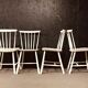 Set de 4 chaises Farstrup blanches