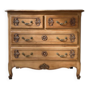 Commode louis XV en merisier