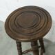 Paire de tabourets brutaliste 1960