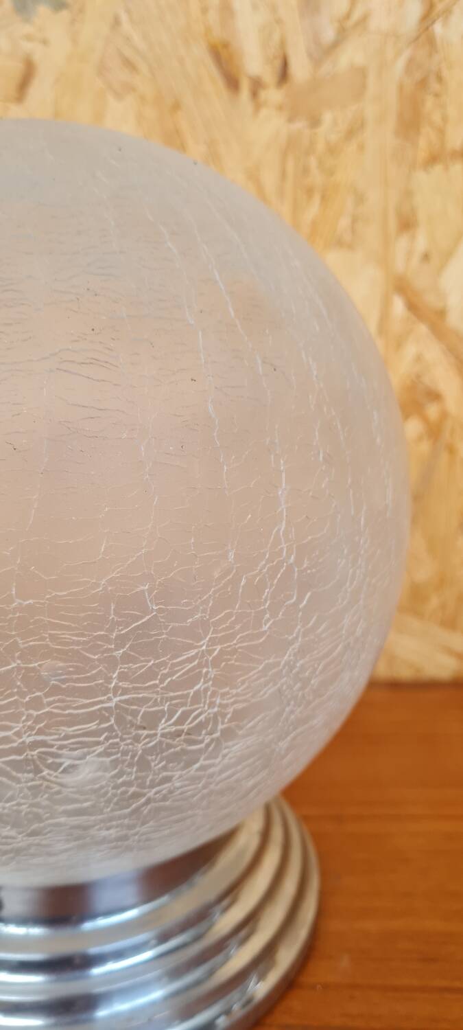 Frosted glass ceiling light 1950