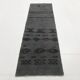 2x8 Vintage Gray & Black Runner Rug, 72x255Cm