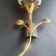 Pair of Art Deco wall sconces from the 1960s.