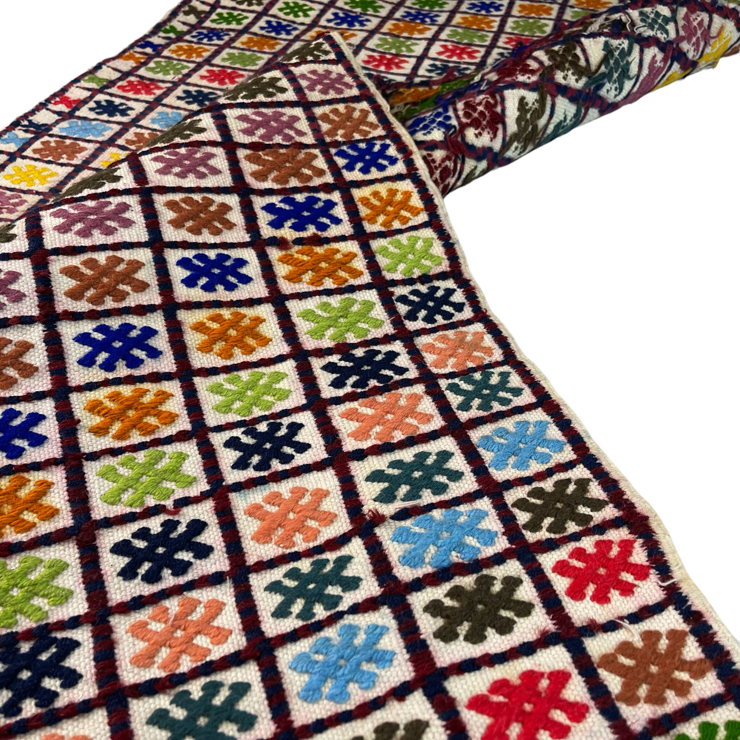 Vintage turkish kilim runner, 137 x 58 cm