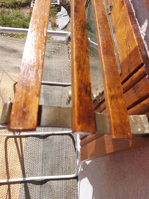 patère en bois, vintage