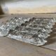 Moulded glass knife rest, 1950s-60s