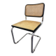 Marcel Breuer B32 chair in black cane and chrome tube