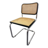 Marcel Breuer B32 chair in black cane and chrome tube