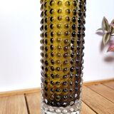 Vintage vase with bubble patterns