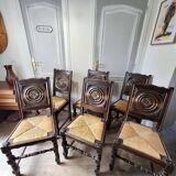 6 Arts and Crafts chairs