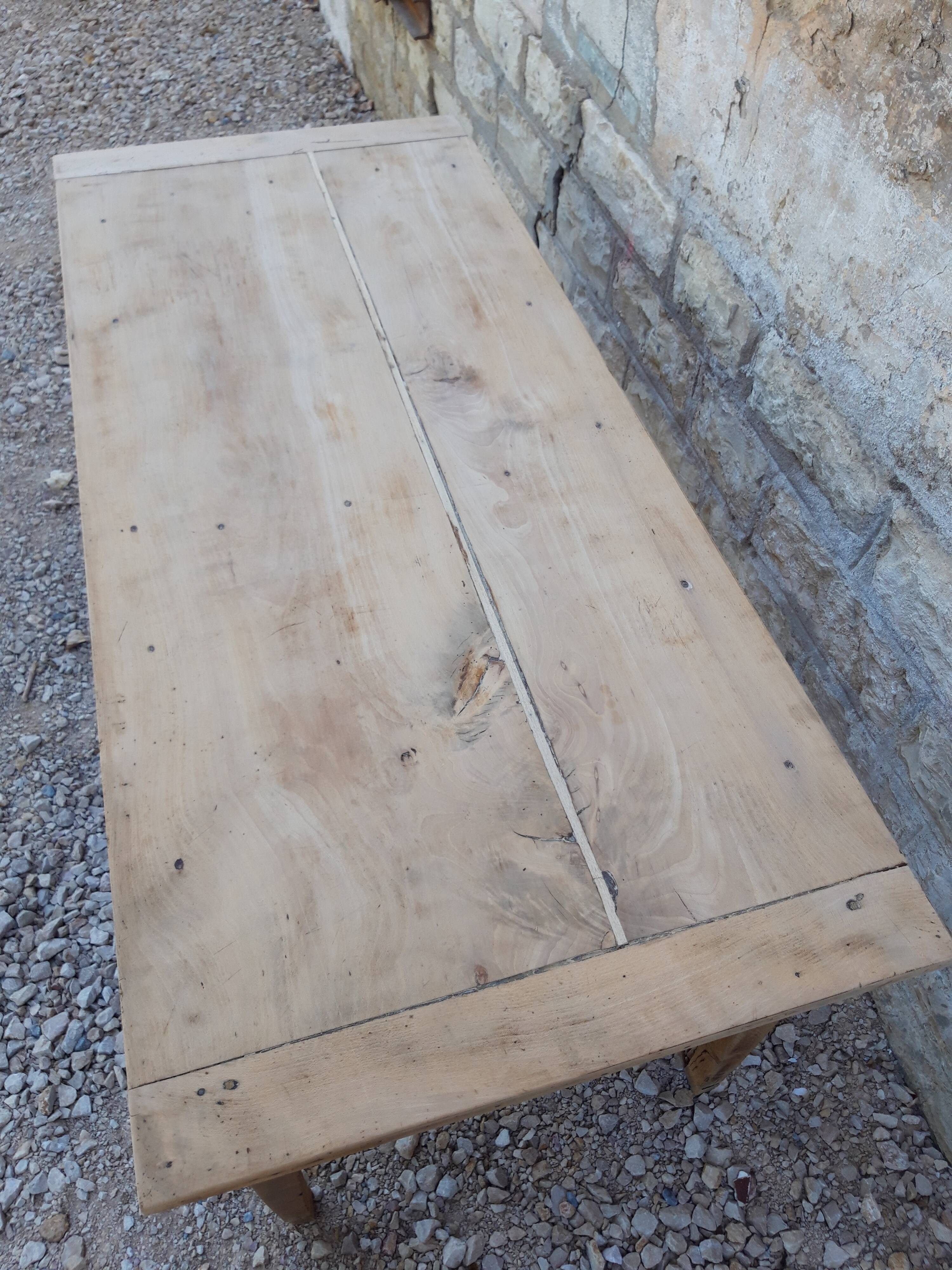 Firm table bressane brut XIXth