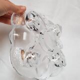 Bougeoir en cristal Orrefors Suède pour 4 bougies