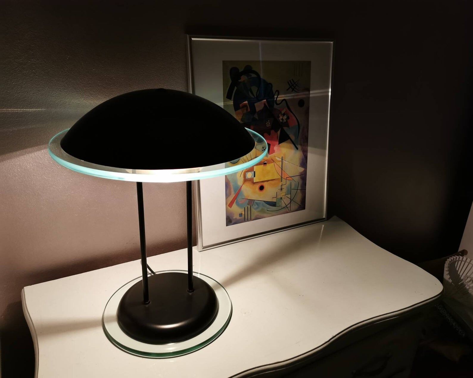 Vintage 1980 lamp to lay