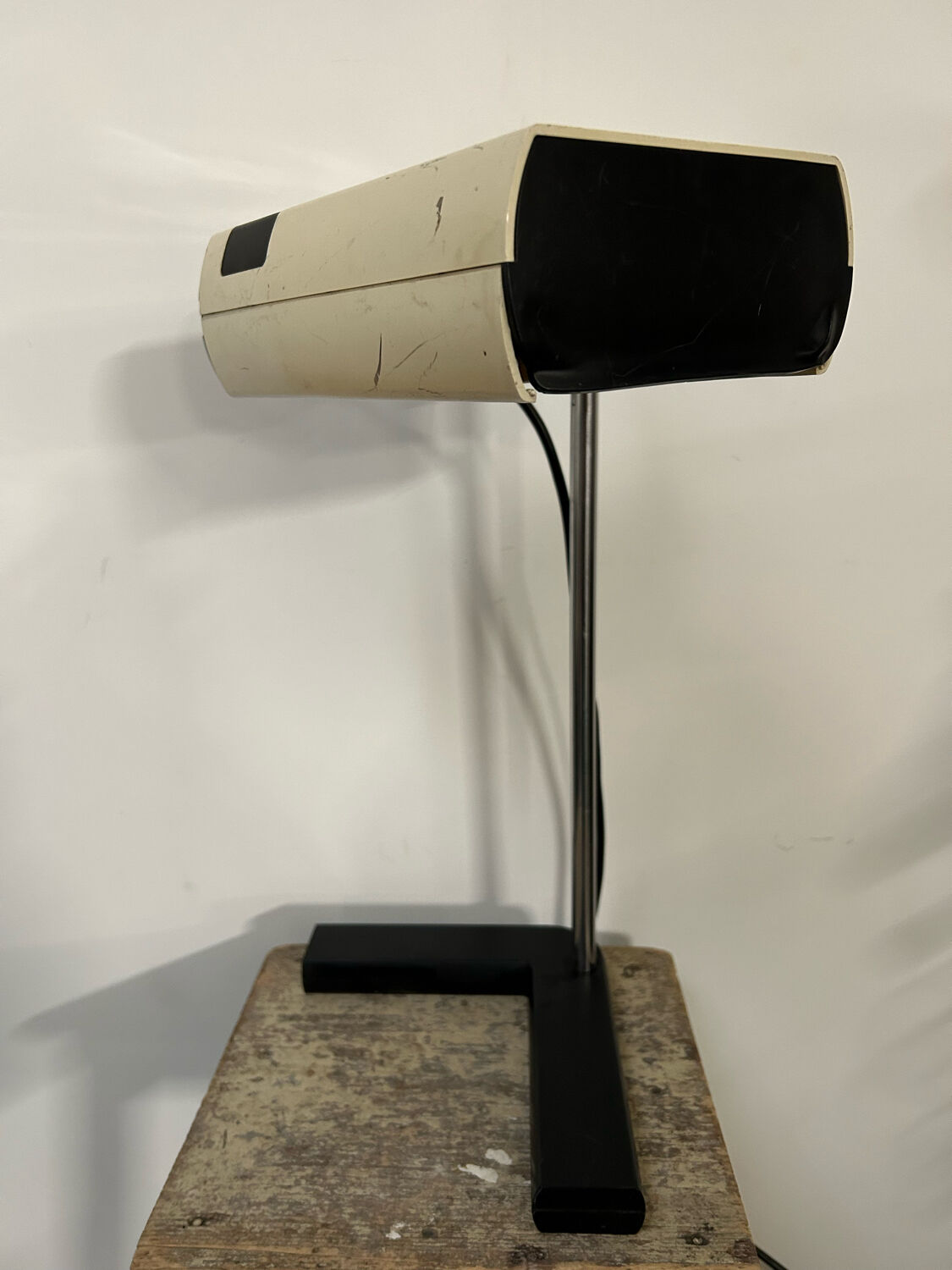 Lamp vintage 70s design Rene Talopp 1970 loft workshop manade Samp