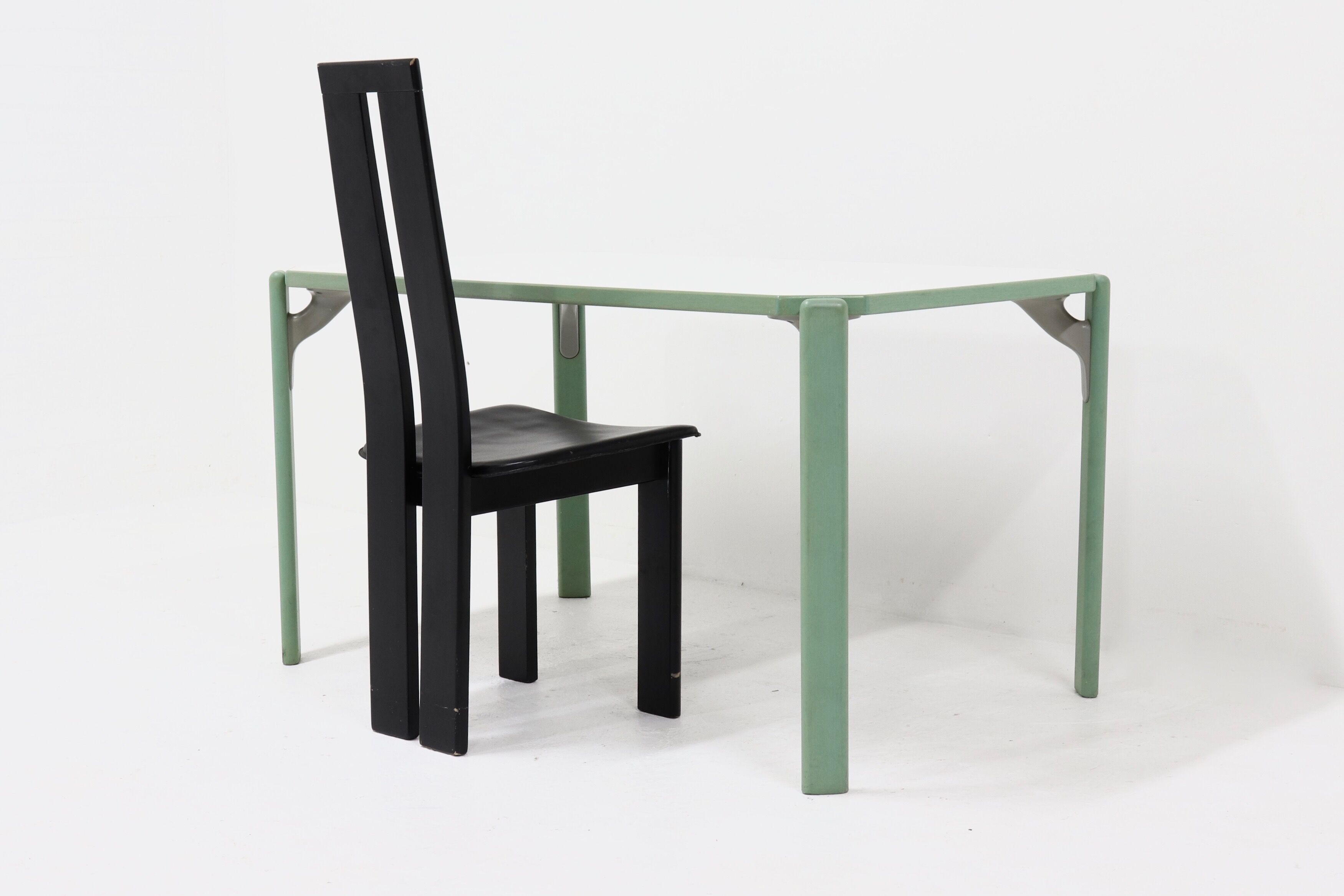 Table à manger par Bruno Rey pour Kusch & Co Suisse 1970s