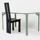 Table à manger par Bruno Rey pour Kusch & Co Suisse 1970s