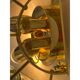 Italian Wall Light Green “Tronchi” Murano Glass Wall Sconce