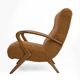 Attribute to Paolo Buffa Mid-century Modern Italian Bouclè Armchairs, Pair