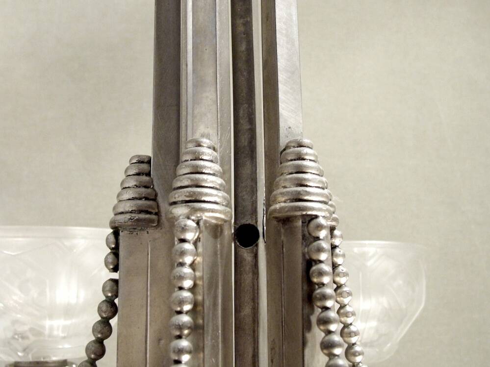 1930 chandelier with 6 lights