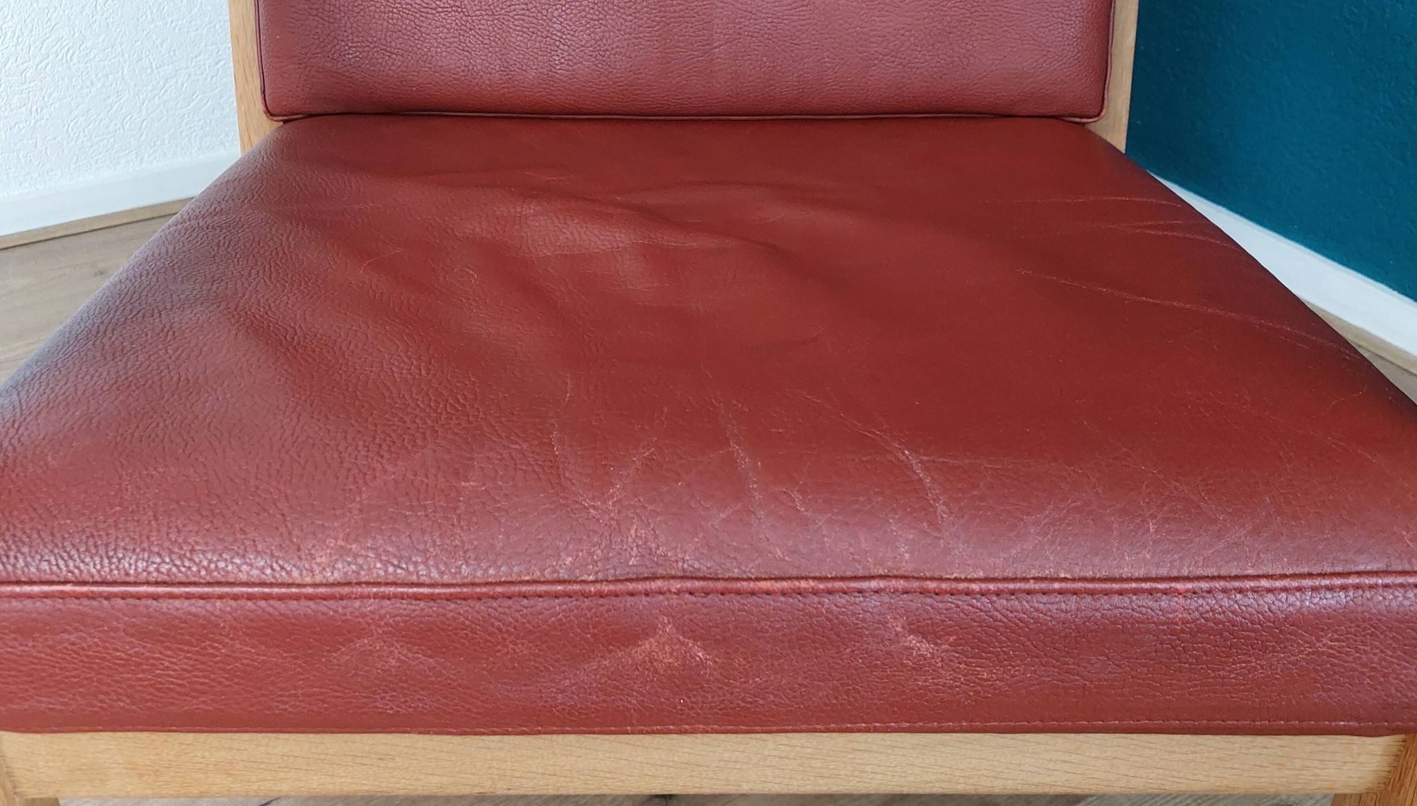 High Back Lounge Chair GE 265 by H J Wegner For Getama.