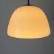 Opal glass ceiling light in Bauhaus style, Art Deco, 1940s, Germany
