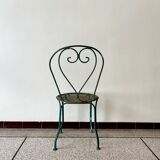 Wrought iron chair