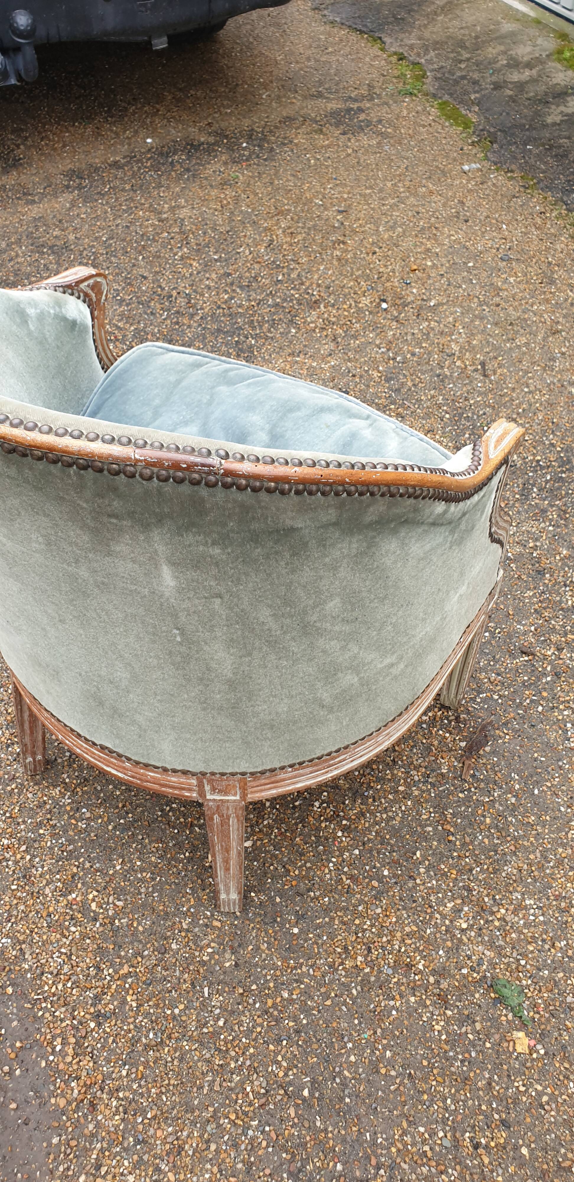 Louis XVI Armchair, 19th Century