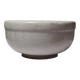 Bowl, empty porch or decorative bowl in vintage 20th-century natural marble.