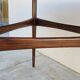 1960s Scandinavian tripod coffee table in teak