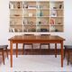 Table à manger scandinave extensible en teck années 60