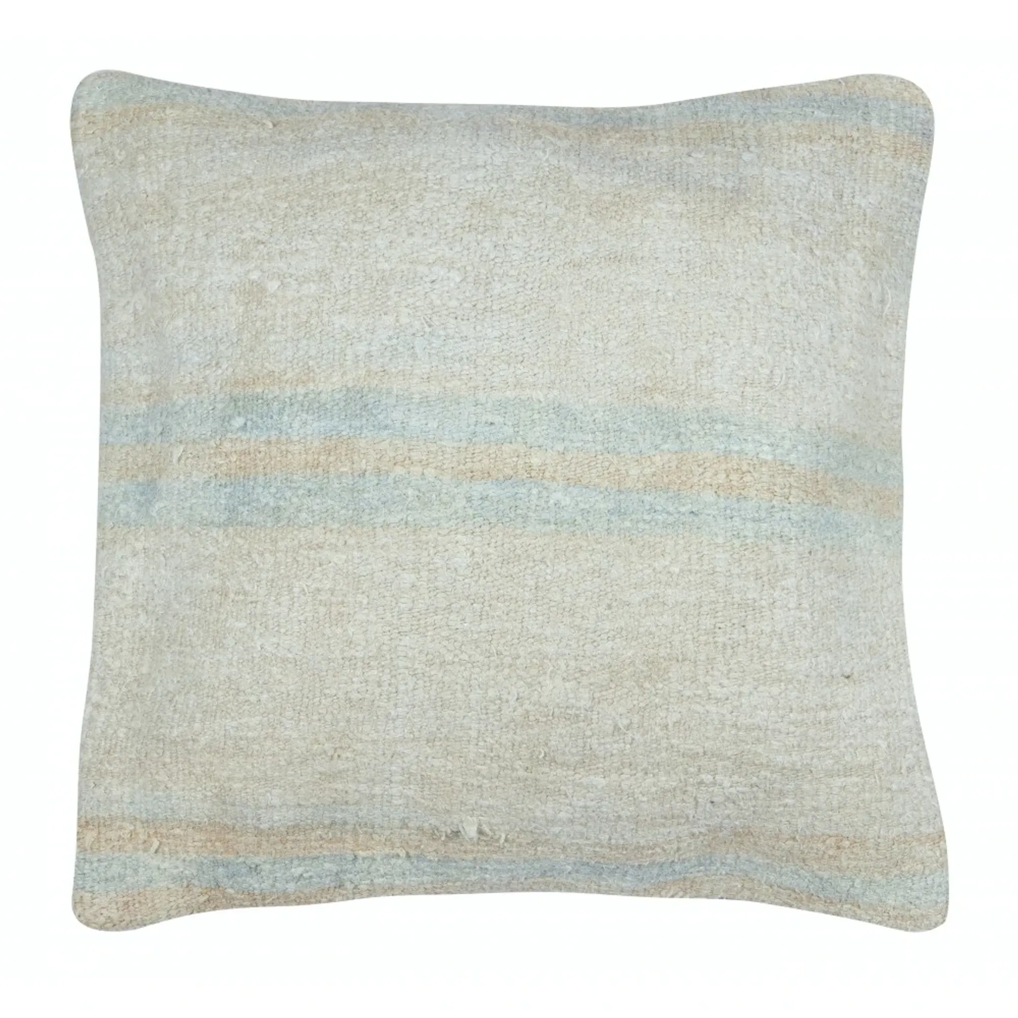 Vintage Kilim Accent Pillow Cover. Handwoven Turkish Cushion. Hemp Throw Pillow
